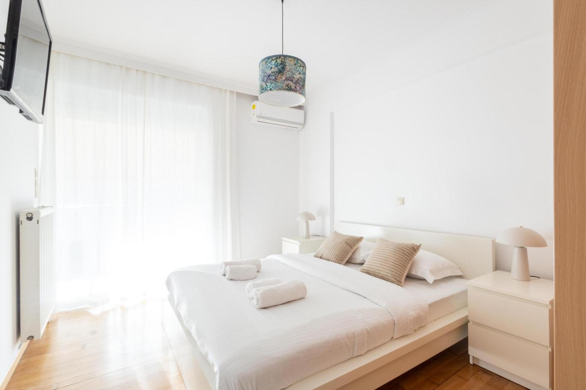 Luxury And Spacious Apt For 6 Guests Atenas Exterior foto