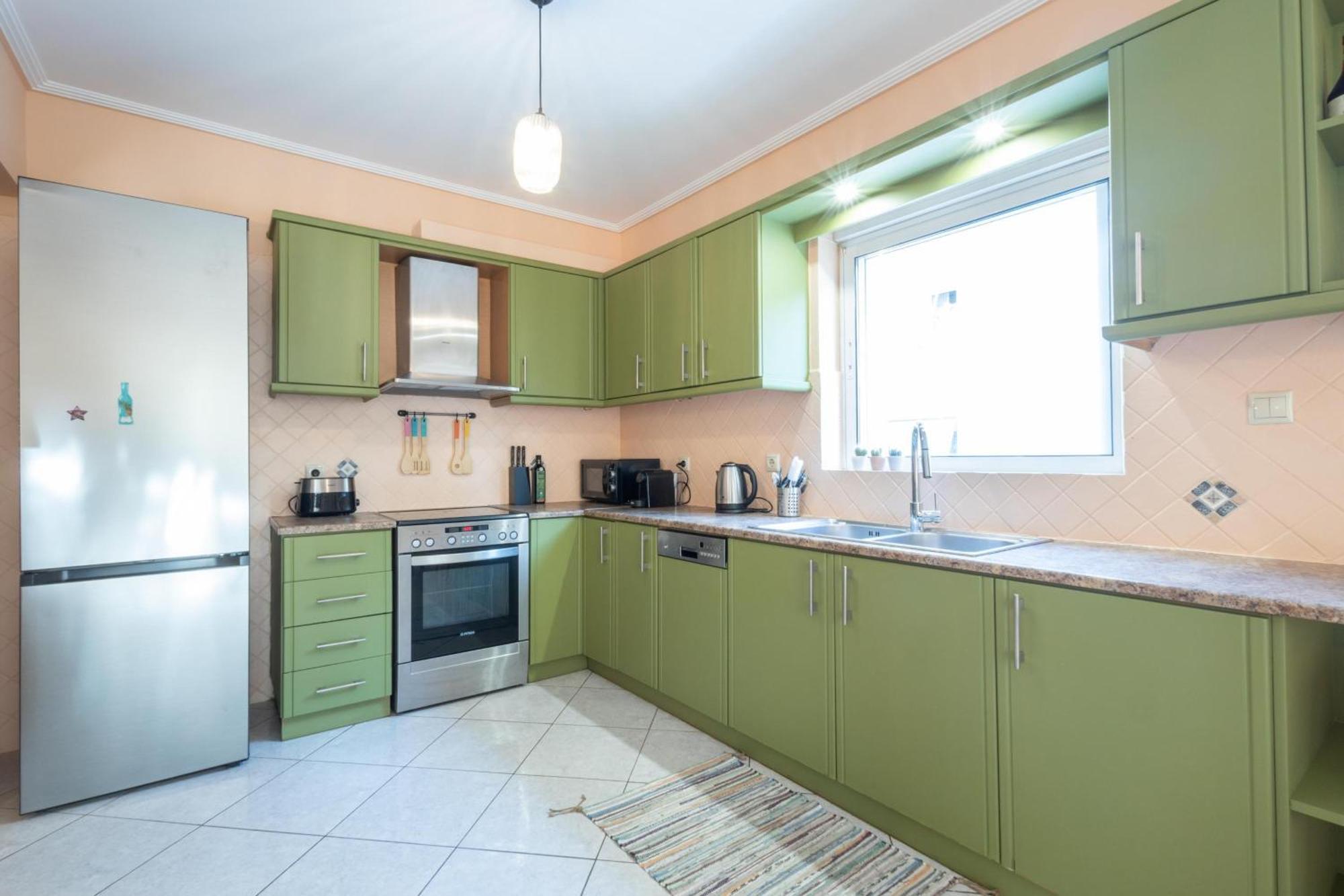 Luxury And Spacious Apt For 6 Guests Atenas Exterior foto