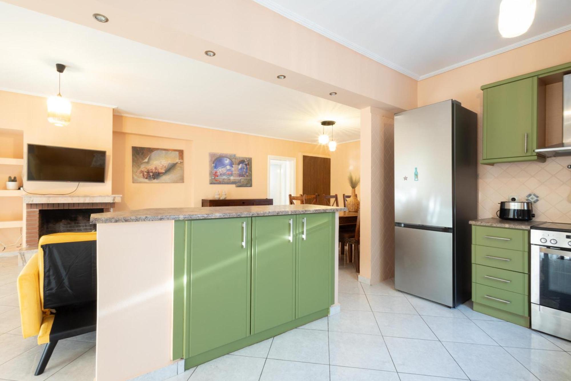 Luxury And Spacious Apt For 6 Guests Atenas Exterior foto