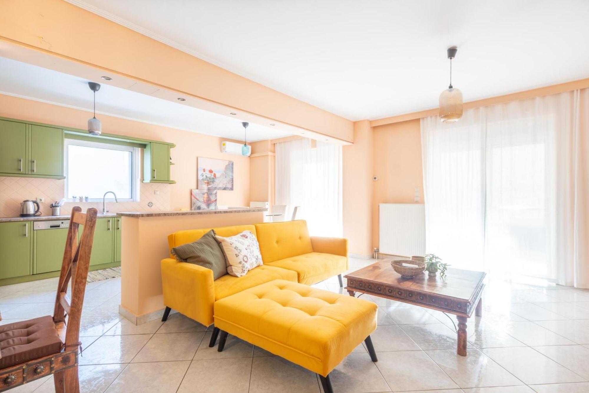 Luxury And Spacious Apt For 6 Guests Atenas Exterior foto